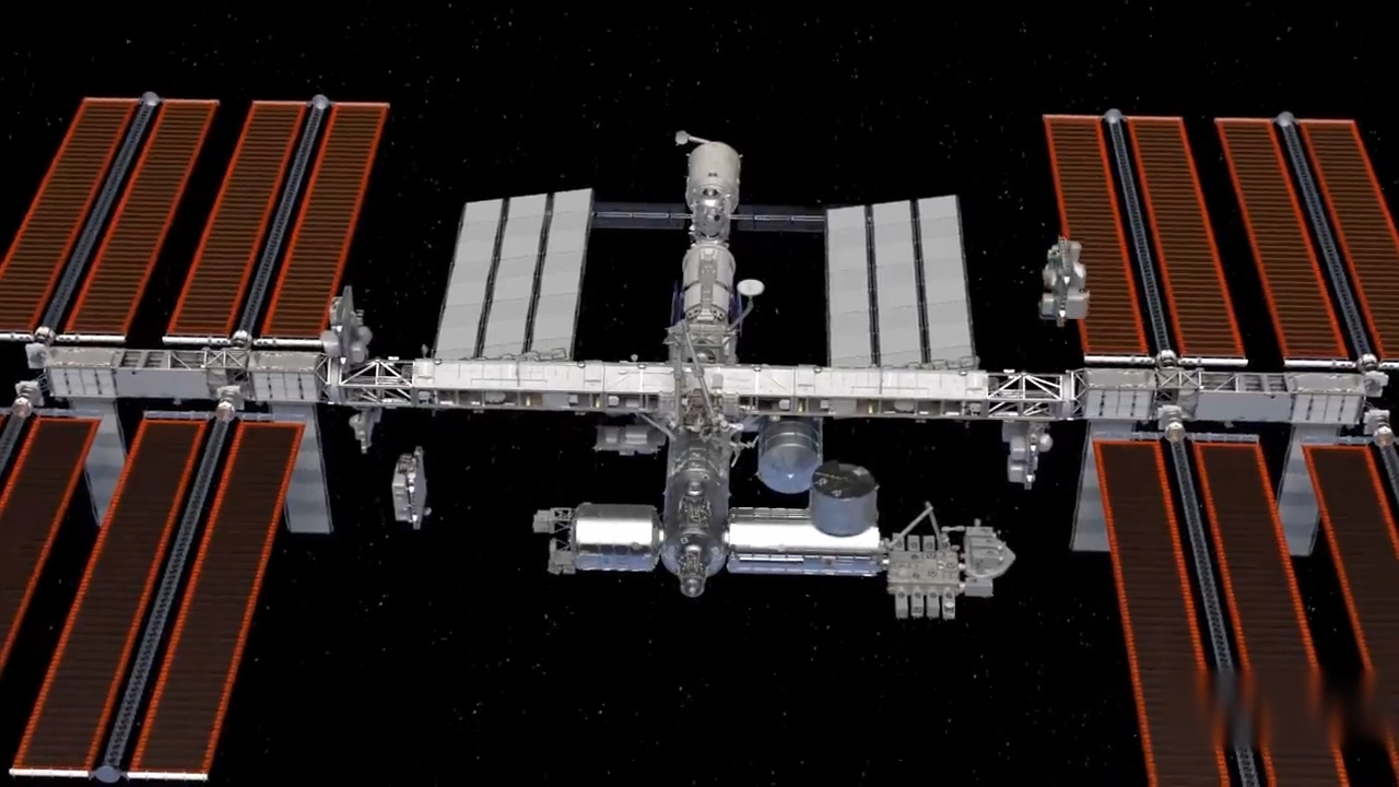 Часть мкс. Сборная модель новая "Международная Космическая станция Альфа". МКС как устроена станция.