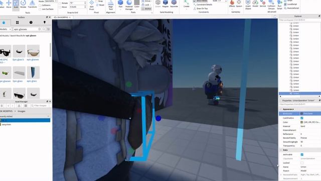 Epic Alpha Sans | Undertale Roblox modelling смотреть онлайн