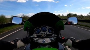 1996 Kawasaki ZX6R Walkaround & Test Ride.
