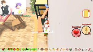 WE TURNED INTO FOOD In ROBLOX!? (How To Get All Foods In Roblox Secret Staycation!)