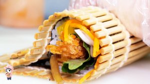 Как приготовить хрустящий Кимбаб. Процесс приготовления корейской еды