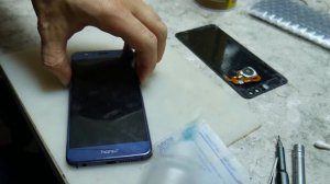 Honor 8 - Скажем НЕТ дешевым, тусклым дисплеям. Замена стекла