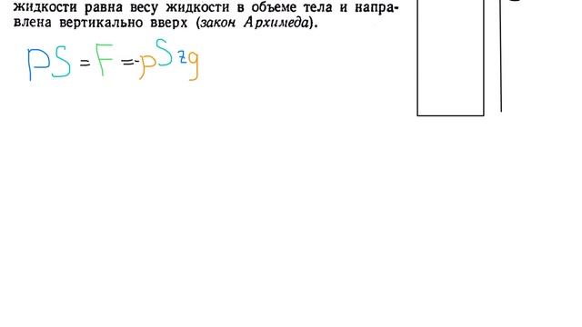 Демидович №4399: закон Архимеда смотреть онлайн