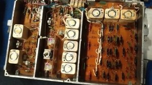 Хабарспас#26 посылка с субблоками разных годов выпуска приборов 1-0М и 2-1М радиоприемника Р-155