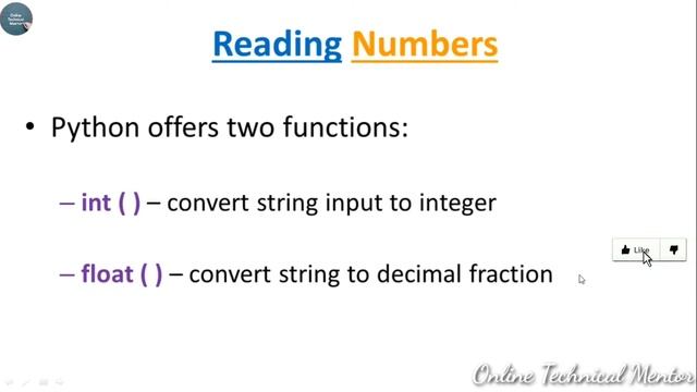 Python Input and Output | Python input() and print() function