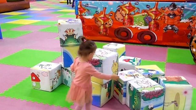 Отмечаем День Рождение в развлекательном детском центре #видеодлядетей