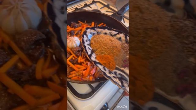 Узбекский плов на зигирном масле. смотреть онлайн