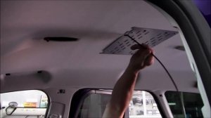 Как установить потолочный монитор в авто? | Установка автомобильного потолочного монитора