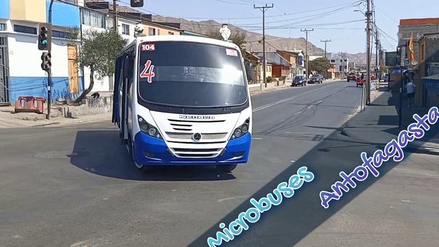 Neobus Thunder + LO 916 | Mercedes Benz | Trans Antofagasta 104 смотреть онлайн