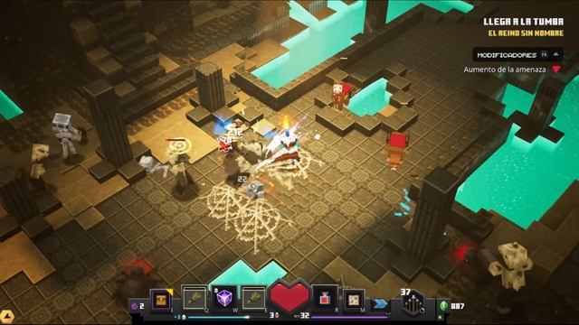 El NIGROMANTE y El Desierto / Minecraft Dungeons Cap 12 смотреть онлайн