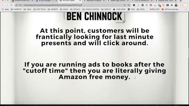 Avoid Losing Money On KDP This Christmas By Doing This Simple Thing | KDP Success With Ben Chinnock смотреть онлайн