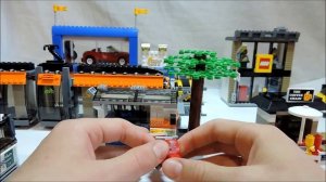 Обзор LEGO City 60097 городская площадь 1 часть