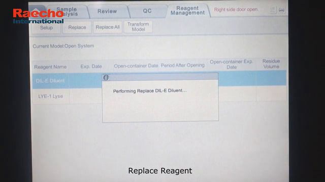 Raecho DH 36 3-Part Auto Hematology Analyzer смотреть онлайн