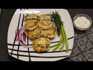 Творожники со шпинатом и зеленью. Выпечка без лишних калорий.