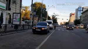 На лонгборде по городу / I ride longbord in the city