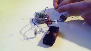 3V CFL inverter to mini Neon bulb