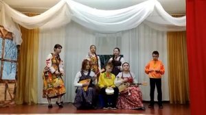 Русская народная музыка игра на народных инструментах.