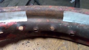 Днепр-11 - Переделка обода из 19 дюймов в 18 дюймов