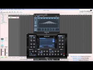 Logic Pro 9 Канальный эквалайзер Channel EQ [Logic Pro Help]