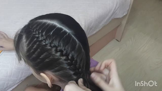 Косички "Два колоска" смотреть онлайн