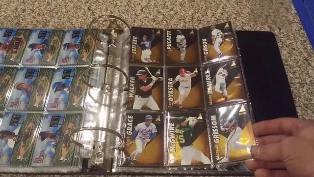 Showing off my new sets i purchased Pinnacle Zenith 1995 смотреть онлайн