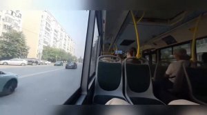 Поездка на автобусе ЛИАЗ 5292.65. Город Тюмень. Маршрут 28.