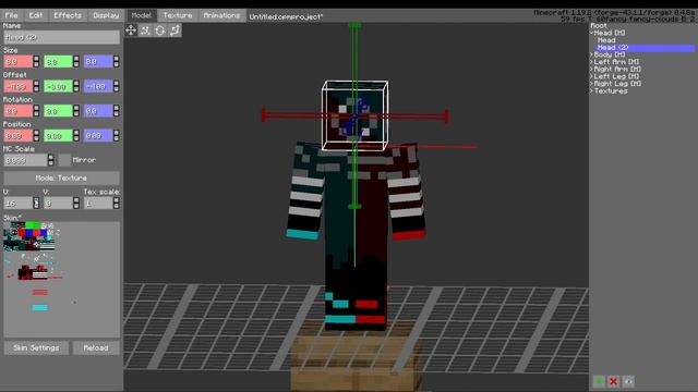 How To Make Your Minecraft Skin *GLOW* [CPM Mod] смотреть онлайн