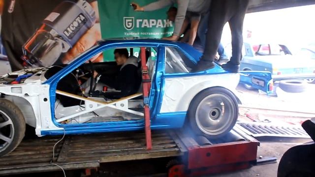2JZ-GTE на Январь-5.1 запуск настройка и замер. смотреть онлайн