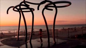 Аделаида, Южная Австралия. Прогулка вдоль пляжа.