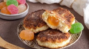 Сырники с мармеладом