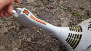 Мотокоса STIHL FS45C, как завести