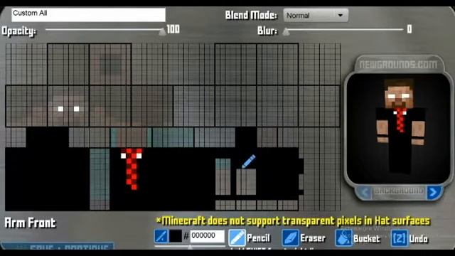|Делаем скин в MineCraft'e|ХЕРОБРИН| смотреть онлайн
