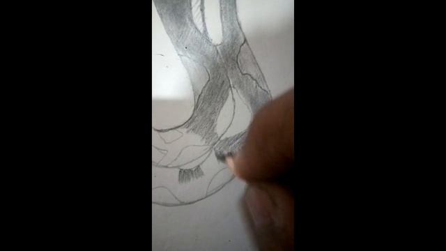 Python snake sketch | #drawing #sketch