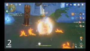 Genshin Impact. Облачное море на 100%.Находим все тайные сундуки Ли Юэ. Испытания