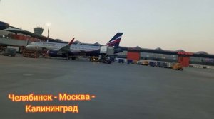 Мой обычный рабочий день. Челябинск - Москва - Калининград