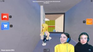 ПОБЕГ ОТ ГОВОРЯЩЕГО БЕНА С АЛЁНОЙ в ROBLOX!