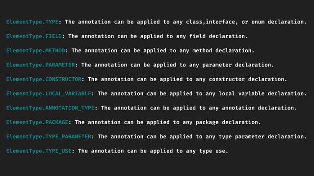 #11 Java Annotations - Target Annotation