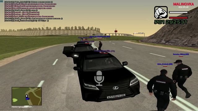 ПОСТ ДПС ОСТАНОВИЛ КОРТЕЖ БРИГАДЫ С ГРУЗОМ! ЧТО ВНУТРИ?! GTA:CRMP смотреть онлайн