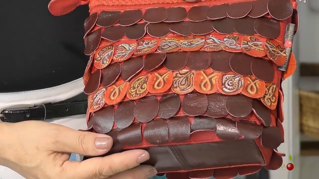 Шикарные авторские сумки из кожи с росписью. Как сделать красивую сумочку из обрезков кожи