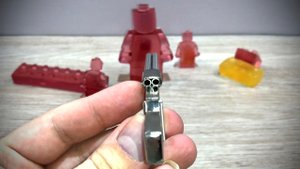 Стреляю в ЖЕЛЕЙНОГО ЛЕГО человечка