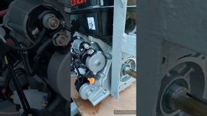 Замена двигателя караката на loncin 196fd