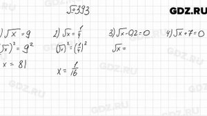 № 393 - Алгебра 8 класс Мерзляк
