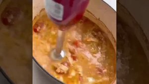 Сливочный томатный суп