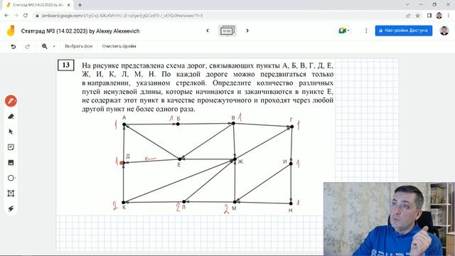 Как решить непростое задание 13 "циклические графы". Статград 14 февраля.Разбор ЕГЭ Информатика 202 смотреть онлайн