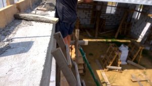 Ровная укладка плит перекрытий без арматуры.