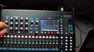 Allen & Heath Q24 Setting Gains - 03