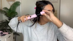 HOW I CURL MY HAIR WITH A FLAT IRON: Flat iron curls