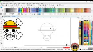 ONEPIECE LOGO | CORELDRAW | FARHAN FAYEZ
