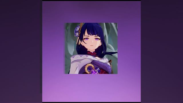 eternally simping for the 💜⚡️raiden shogun/Ei 💜⚡️[Genshin playlist] смотреть онлайн
