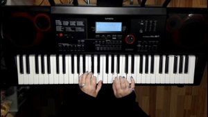 Юлия Началова "Учитель" (кавер на синтезаторе)